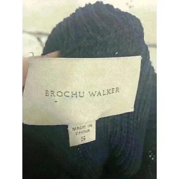 Brochu Walker Aida Blue Womens Size S Knitted Sleeveless Sweater Dress - Picture 5 of 6